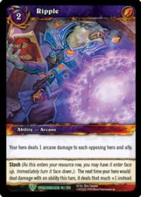 warcraft tcg worldbreaker ripple