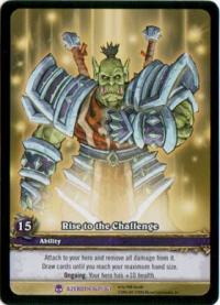 warcraft tcg extended art rise to the challenge ea
