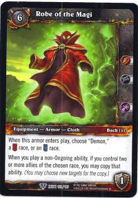 warcraft tcg reign of fire robe of the magi