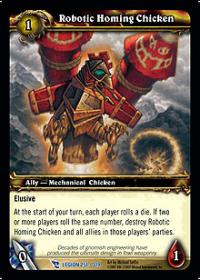 warcraft tcg march of legion robotic homing chicken