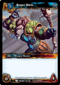 warcraft tcg twilight of the dragons roger ulric