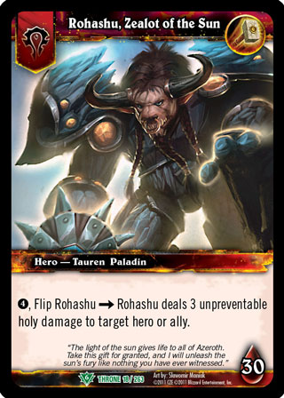 Rohashu, Zealot of the Sun (Foil Hero)