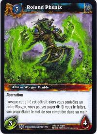 warcraft tcg worldbreaker foreign rolan phoenix french