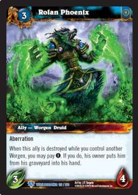 warcraft tcg worldbreaker rolan phoenix