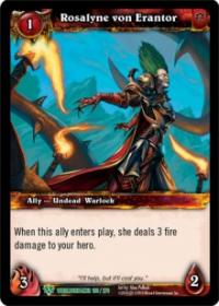 warcraft tcg worldbreaker rosalyne von erantor