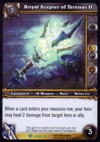 warcraft tcg icecrown citadel royal scepter of terenas ii