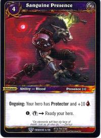 warcraft tcg class decks 2011 spring sanguine presence cd