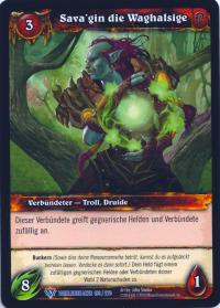 warcraft tcg worldbreaker foreign sava gin the reckless german