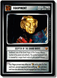 star trek 1e rules of acquisition scepter of the grand nagus