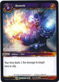 warcraft tcg class deck 2013 spring scorch cd