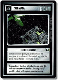 star trek 1e reflections 1 scout encounter foil