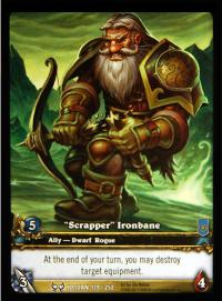 warcraft tcg extended art scrapper ironbane ea