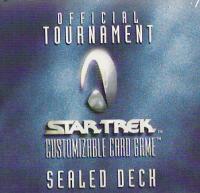 star trek 1e star trek 1e sealed product official sealed tournament deck
