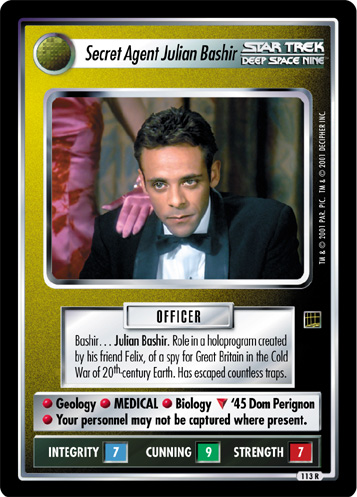 Secret Agent Julian Bashir 