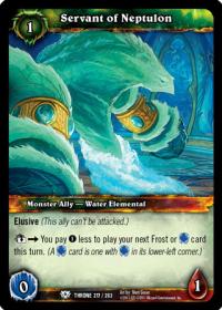 warcraft tcg throne of the tides servant of neptulon