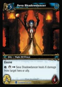 warcraft tcg class deck 2013 spring seva shadowdancer cd