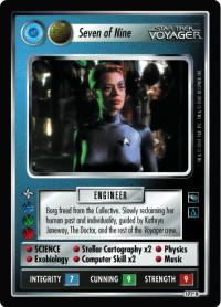 star trek 1e voyager seven of nine fed