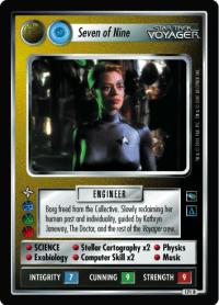 star trek 1e voyager seven of nine non