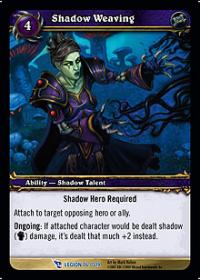 warcraft tcg march of legion shadow weaving