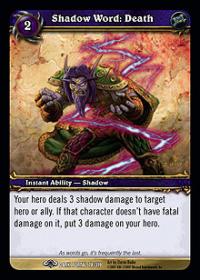 warcraft tcg archives shadow word death foil