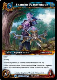 warcraft tcg war of the ancients shandris feathermoon