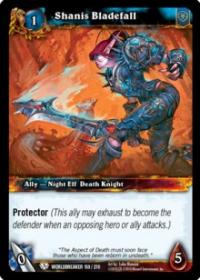 warcraft tcg worldbreaker shanis bladefall