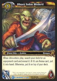 warcraft tcg blood of gladiators short john mithril