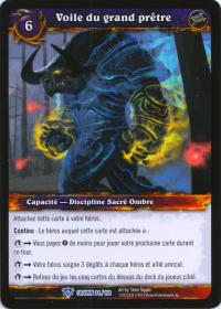 warcraft tcg crown of the heavens foreign shroud of the high priest french