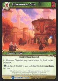 warcraft tcg blood of gladiators silvermoon city