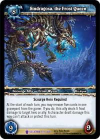 warcraft tcg icecrown sindragosa the frost queen