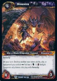 warcraft tcg twilight of the dragons sinestra