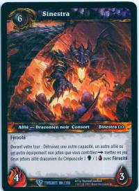 warcraft tcg twilight of dragons foreign sinestra french