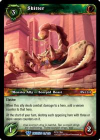 warcraft tcg war of the ancients skitter
