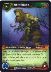 warcraft tcg throne of the tides french skullchewer french