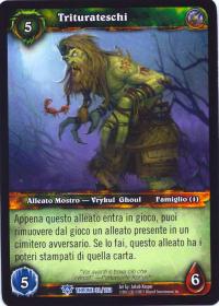 warcraft tcg throne of the tides italian skullchewer italian