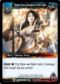 warcraft tcg class deck 2013 spring skyler faye daughter of the light