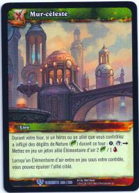 warcraft tcg war of the elements french skywall french