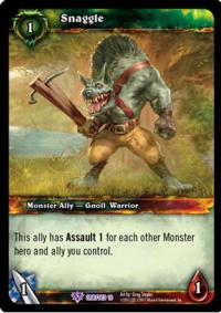 warcraft tcg crafted cards snaggle