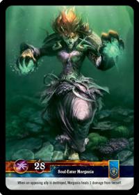 warcraft tcg twilight of the dragons soul eater morgania