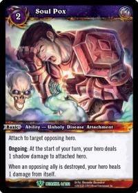 warcraft tcg betrayal of the guardian soul pox