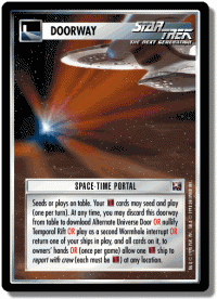 star trek 1e official tournament sealed deck space time portal