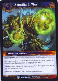 warcraft tcg throne of the tides italian spark of life italian