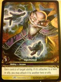 warcraft tcg extended art spellsteal ea