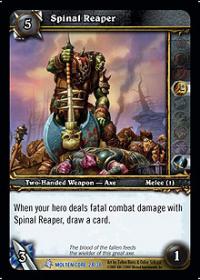 warcraft tcg molten core spinal reaper