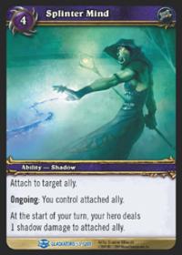 warcraft tcg blood of gladiators splinter mind