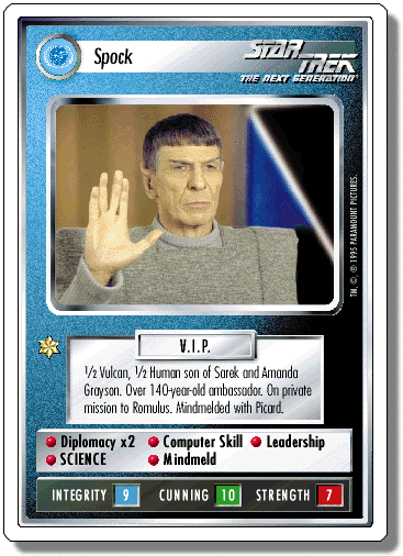 Spock (White Border)