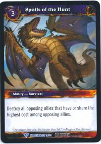 warcraft tcg class decks 2011 fall spoils of the hunt cd