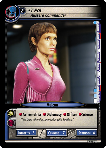 T'Pol, Austere Commander (AP Foil)