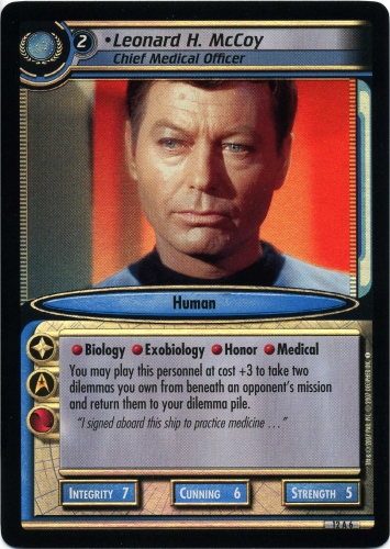 Leonard H. McCoy, Chief Medical Officer (Foil