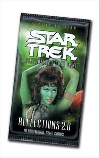 star trek 2e star trek 2e sealed product reflections 2 0 booster pack